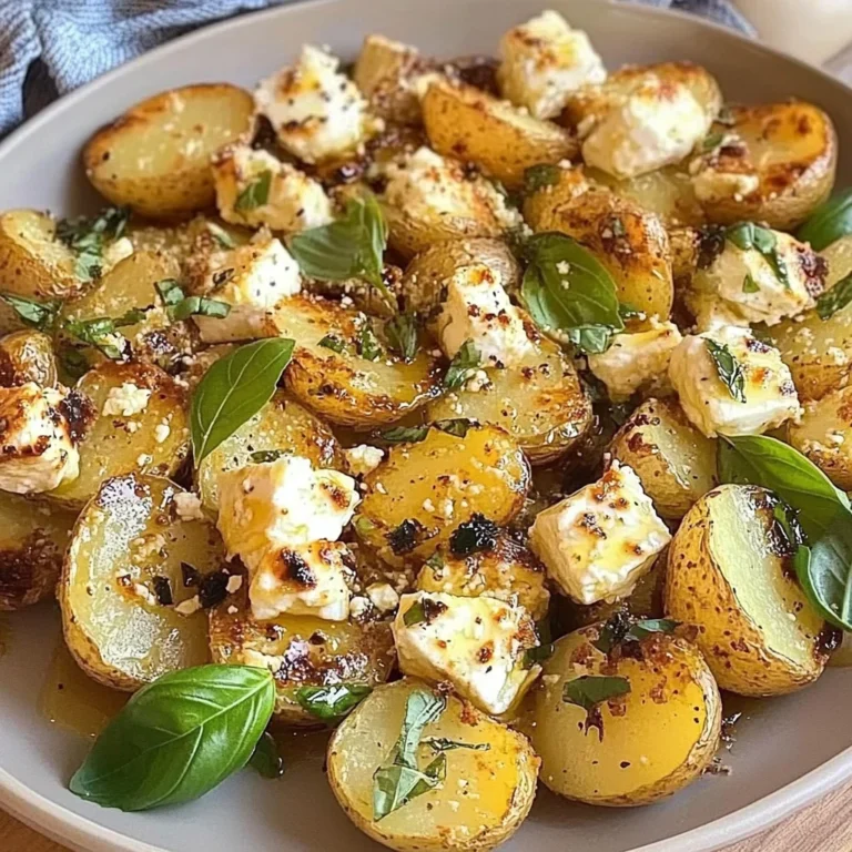Baked Feta Potatoes