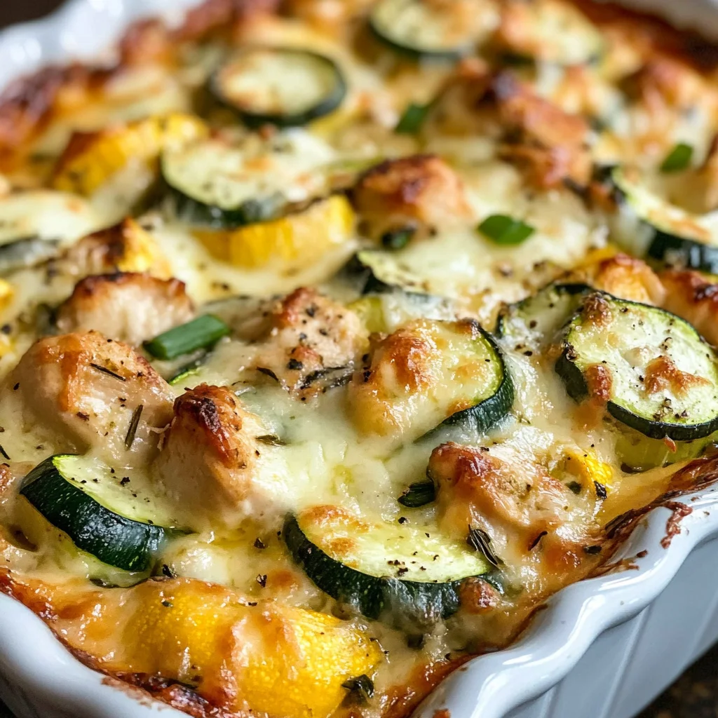 Chicken Zucchini Bake