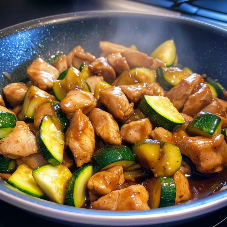 Chicken Zucchini Stir Fry