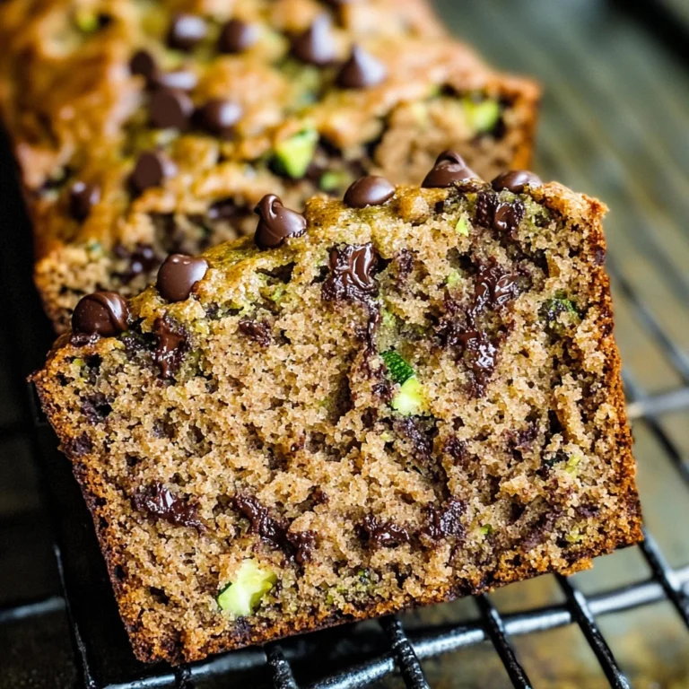 Chocolate Chip Zucchini Bread