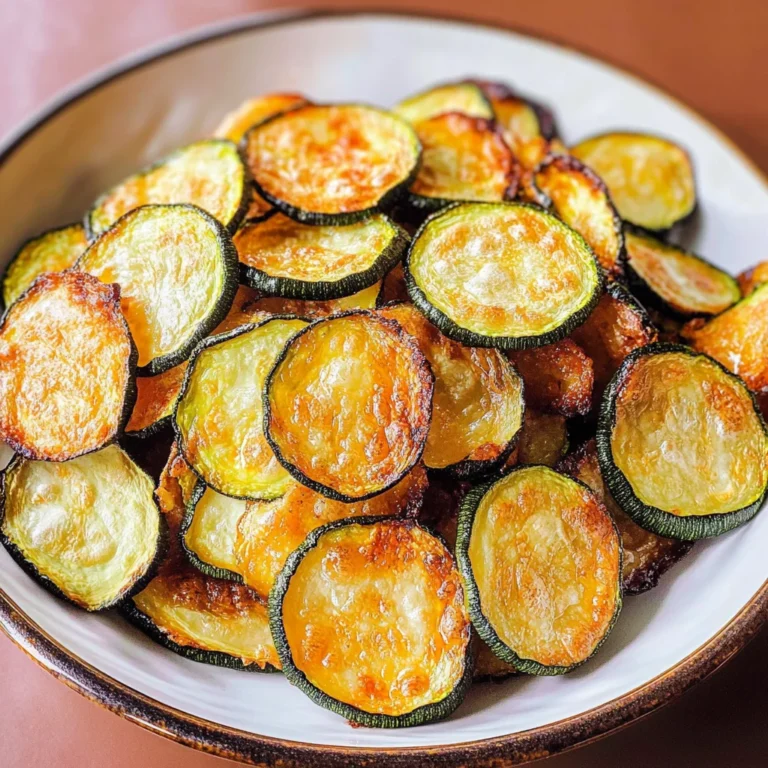 Easy Oven-Baked Zucchini Chips