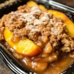 Fresh Peach Crisp Recipe (without Oats)