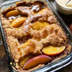 Old School Easy Brown Sugar Peach Cobbler