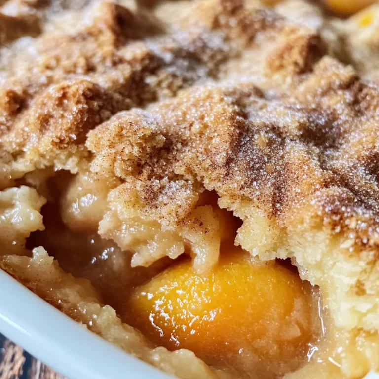 The Best Southern Peach Cobbler Recipe