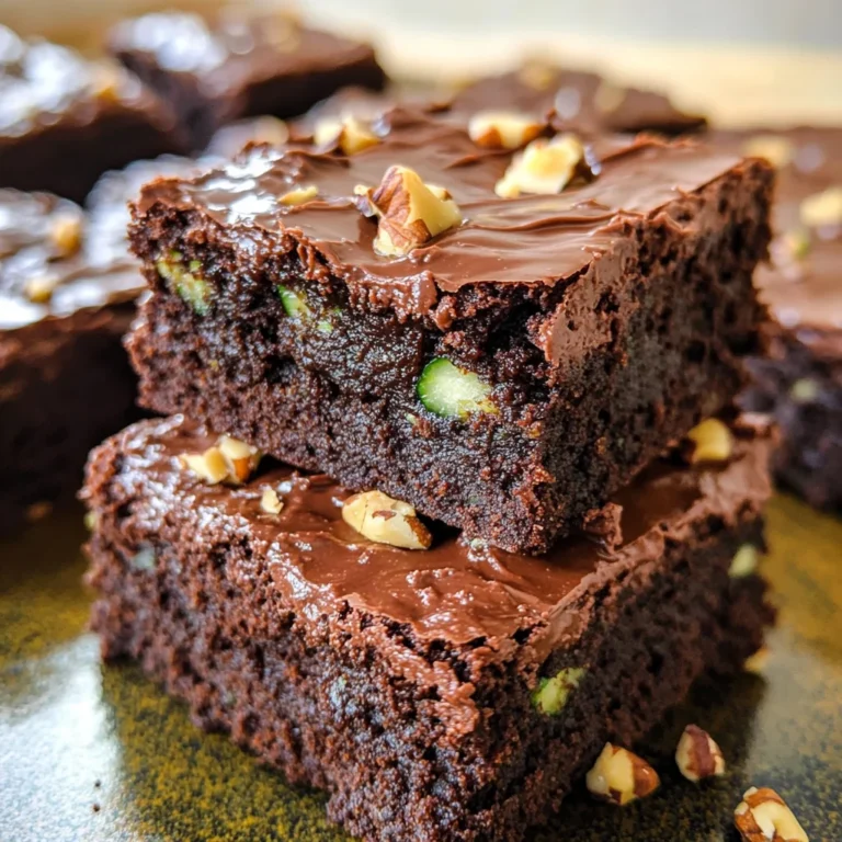Zucchini Brownies