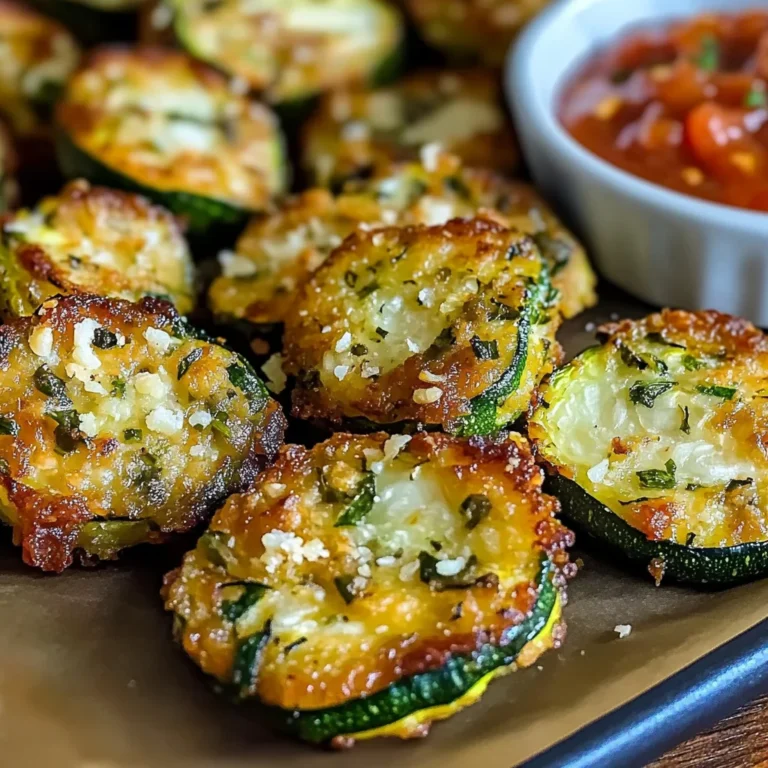 Zucchini Garlic Bites