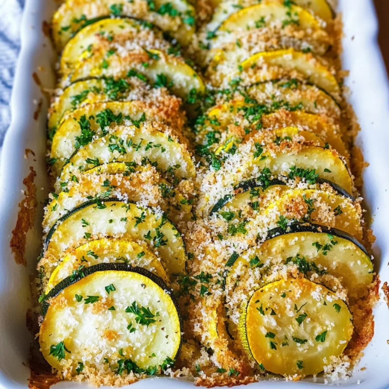 Zucchini & Squash Casserole
