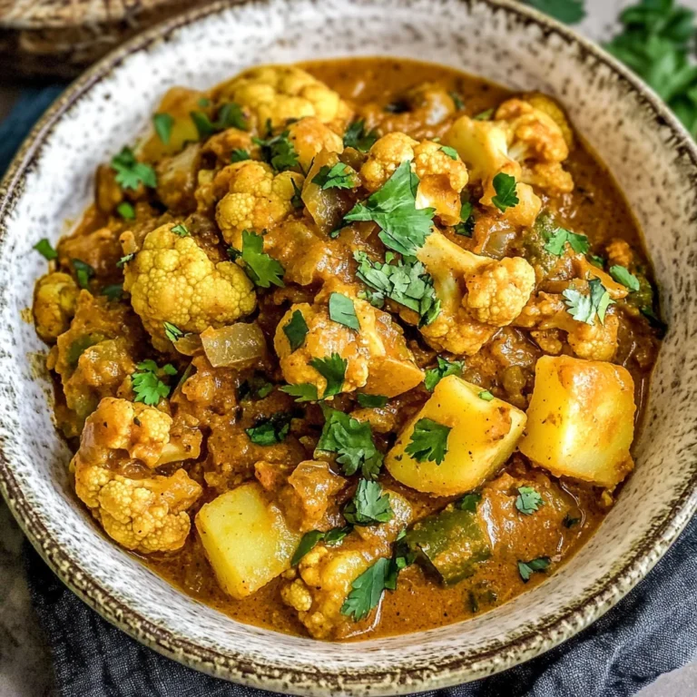 Cauliflower Potato Curry