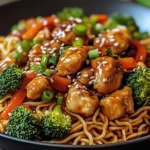 Chicken Teriyaki Noodles