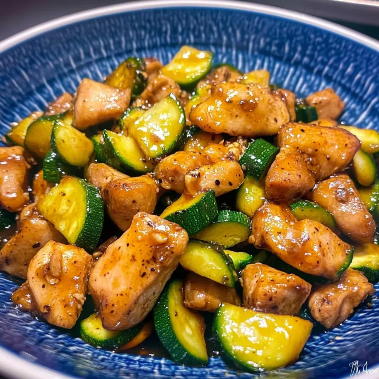 Chicken Zucchini Stir Fry