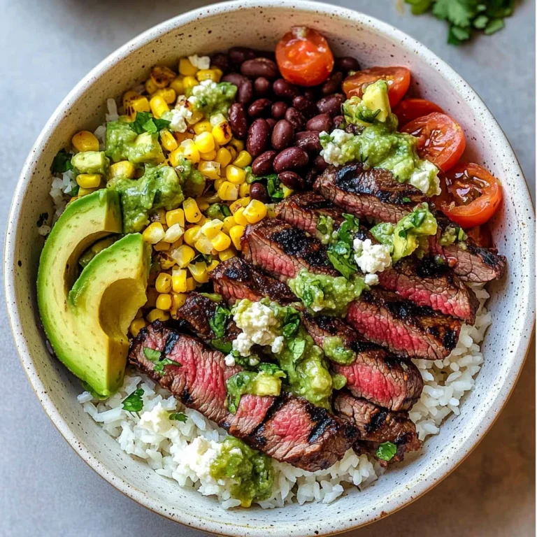 Cilantro Lime Steak Bowls: A Flavorful Recipe for a Quick Dinner