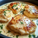 Creamy Baked Chicken with Parmesan and Garlic