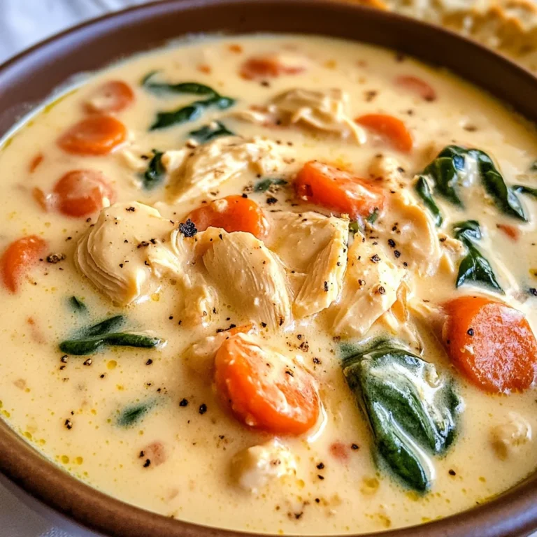 Creamy Tuscan Chicken Soup