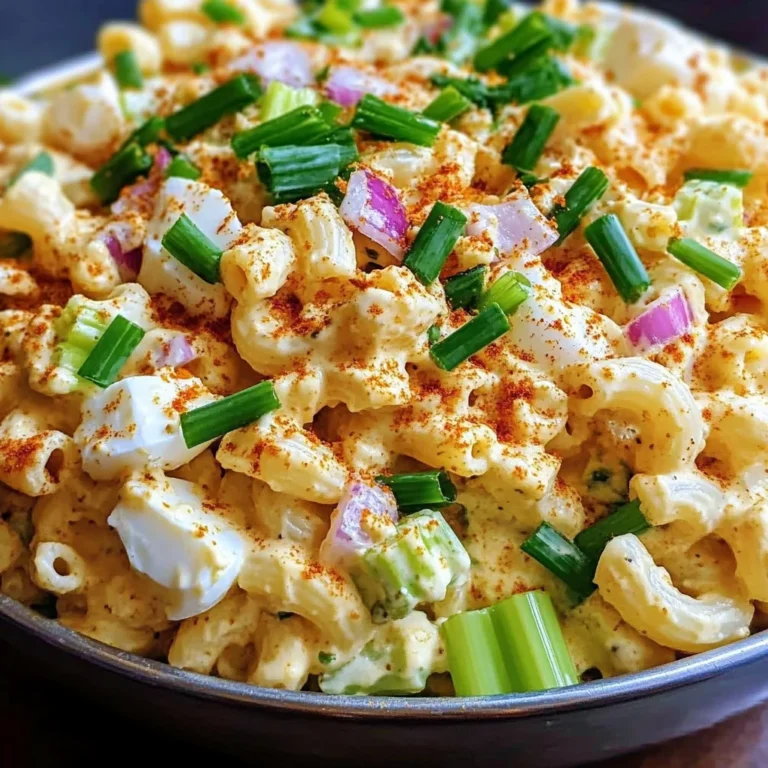 Deviled Egg Pasta Salad