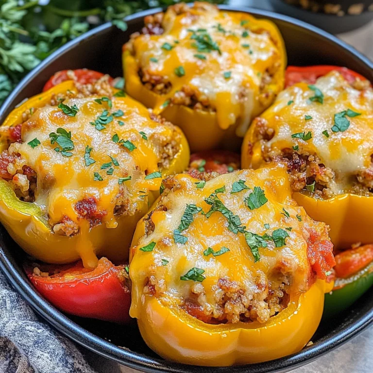 Easy Stuffed Bell Peppers Recipe