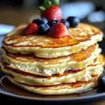 Flourless Cottage Cheese Pancakes