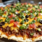 Homemade Mexican Pizza