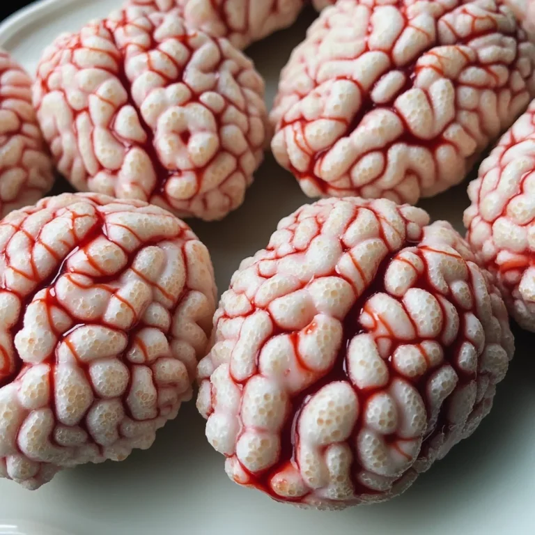 Marshmallow Rice Bubbles Halloween Brains