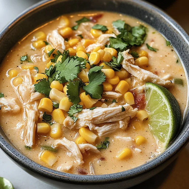Mexican Street Corn White Chicken Chili Recipe