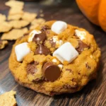 Pumpkin S'mores Cookies