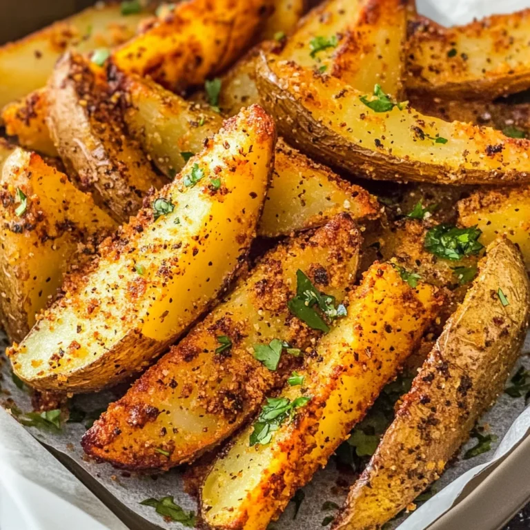 Seasoned Baked Potato Wedges