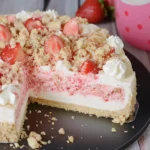 Strawberry Crunch Cheesecake