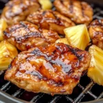 Whiskey Pineapple Chicken