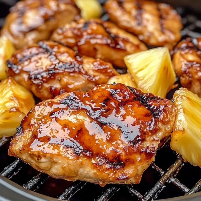 Whiskey Pineapple Chicken