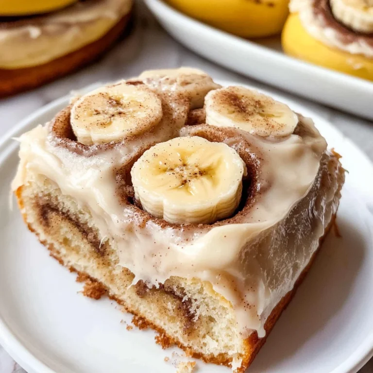 Banana Bread Cinnamon Rolls