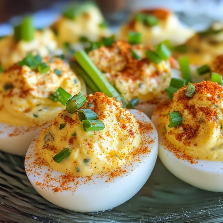 Cajun Deviled Eggs Recipe