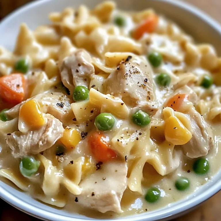 Chicken Pot Pie Pasta Recipe