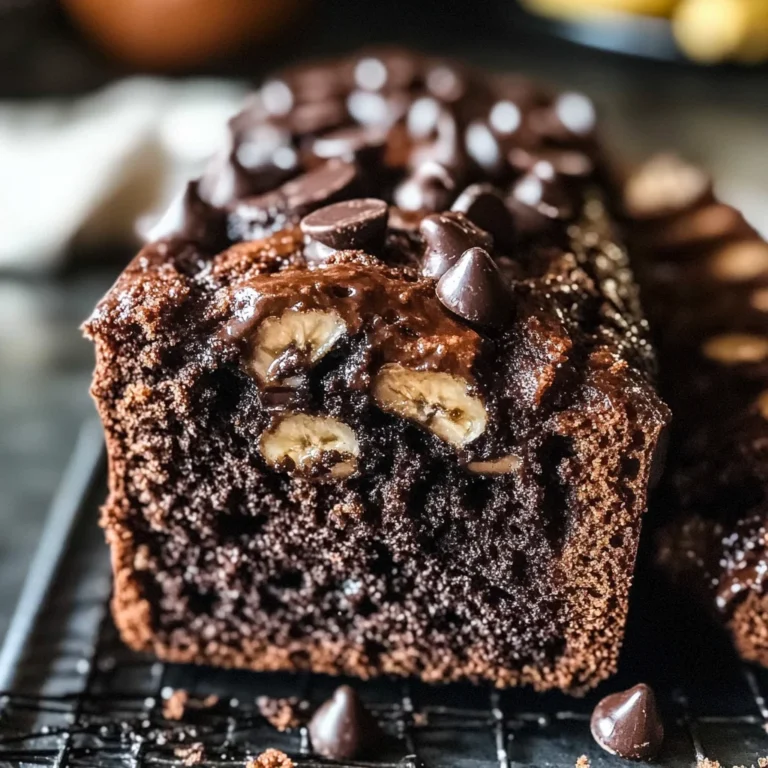 Chocolate Espresso Banana Bread