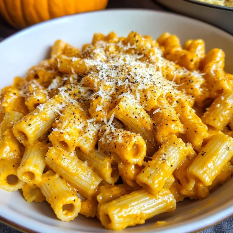Creamy Parmesan Pumpkin Pasta