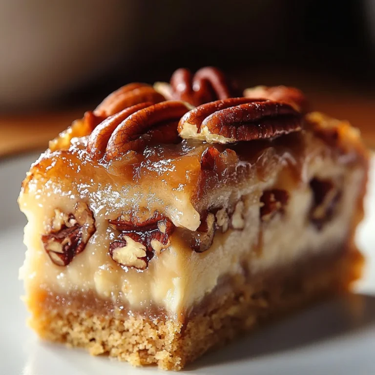 Delicious Gooey Butter Pecan Cake