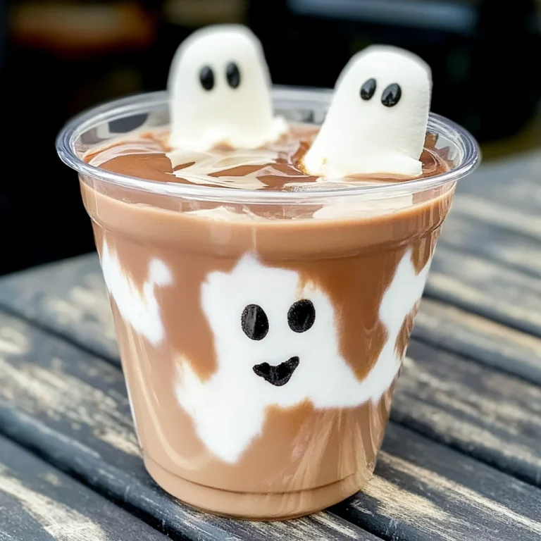 Ghost Chocolate Milk