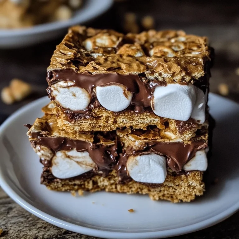 Golden Grachicken hams S'Mores Bars