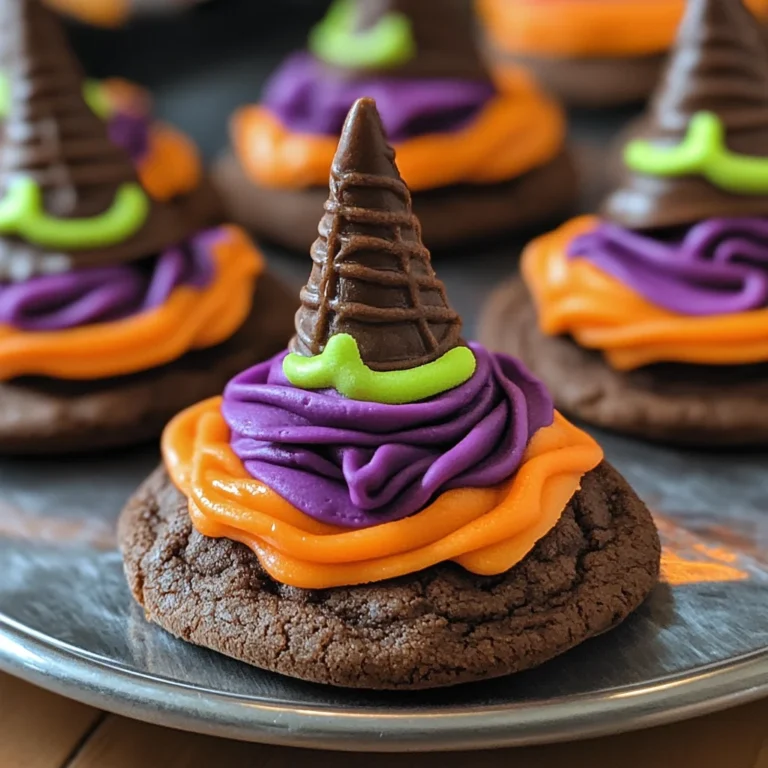 Halloween Witch Hat Cookies