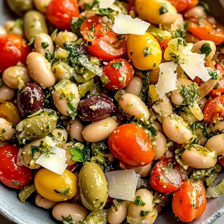 Italian White Bean Salad Recipe