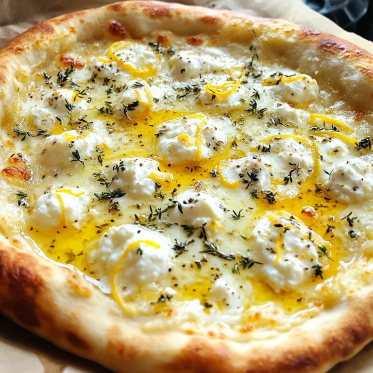 Lemon Pizza