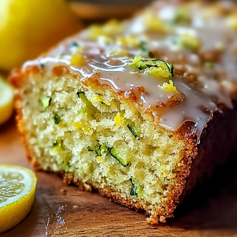Lemon Zucchini Bread: A Bright & Moist Slice of Summer