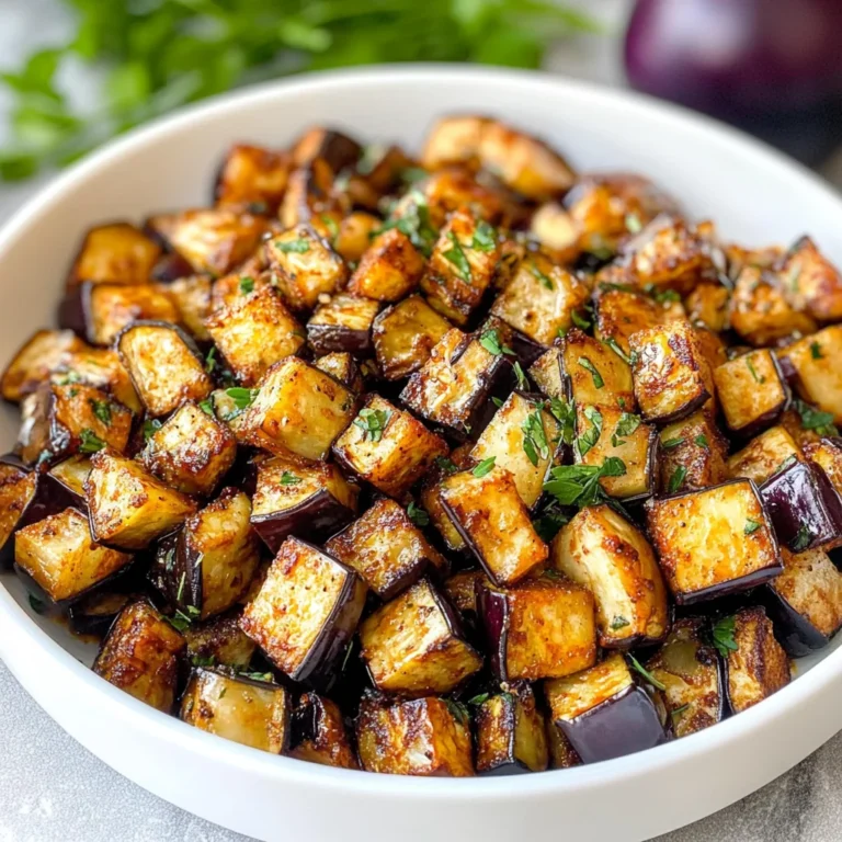 Low-Calorie Air Fryer Eggplant