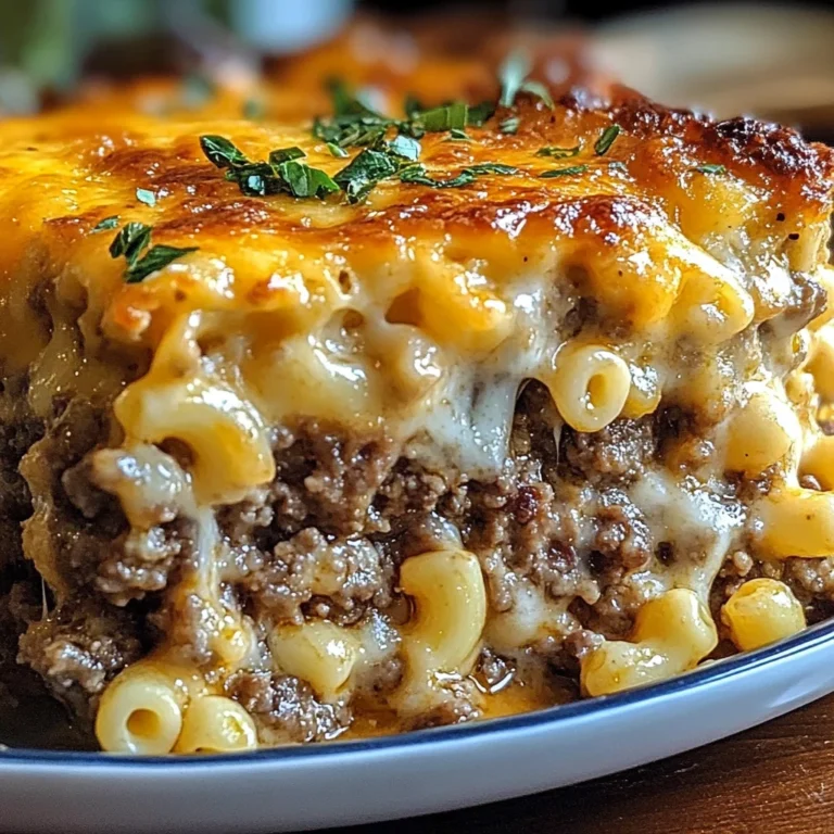 Mac and Cheese Meatloaf Casserole: The Ultimate Comfort Food Mashup