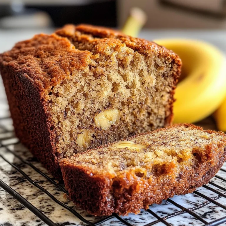 Moist Banana Bread Recipe