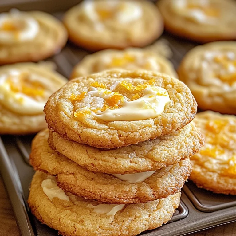 Orange Creamsicle Cookies