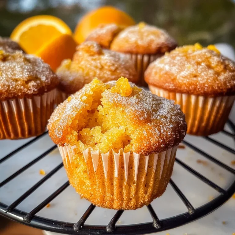Orange and Cardamom Muffins