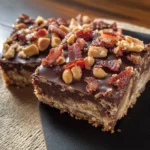 Peanut Butter-Turkey Bacon Bars