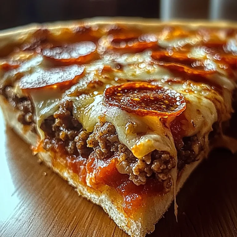 Pizza Burger Pie: A Delicious Twist on Classic Flavors