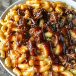 Pulled beef Mac and Cheese