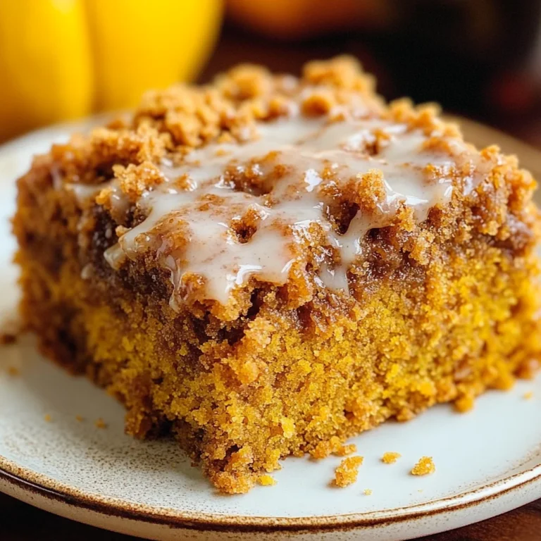 Pumpkin Coffee Cake