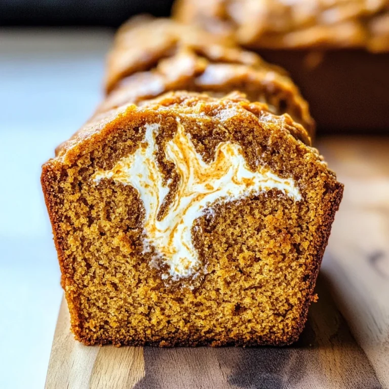 Pumpkin Cream Cheese Bread